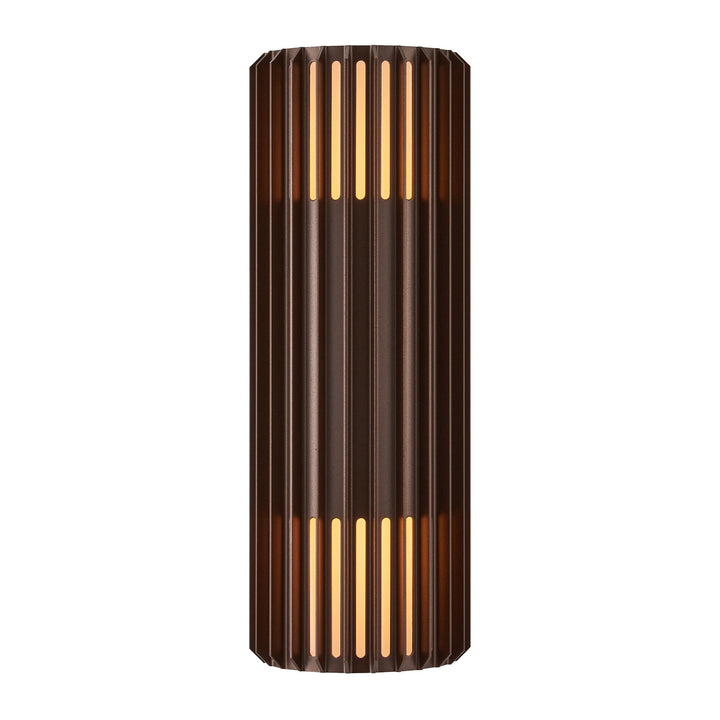 Aludra | Wall | Double Wall Light Brown Seaside Metallic