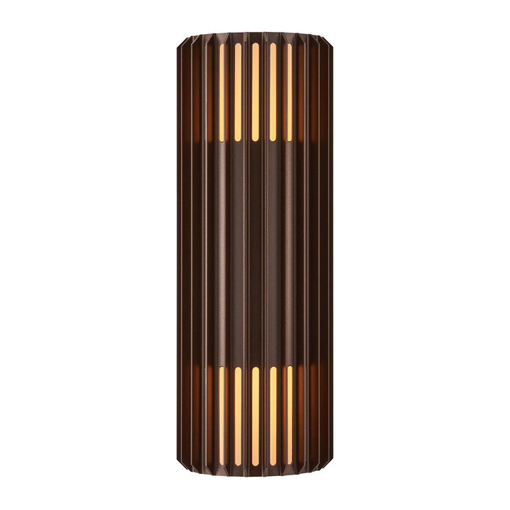Aludra | Wall | Double Wall Light Brown Seaside Metallic