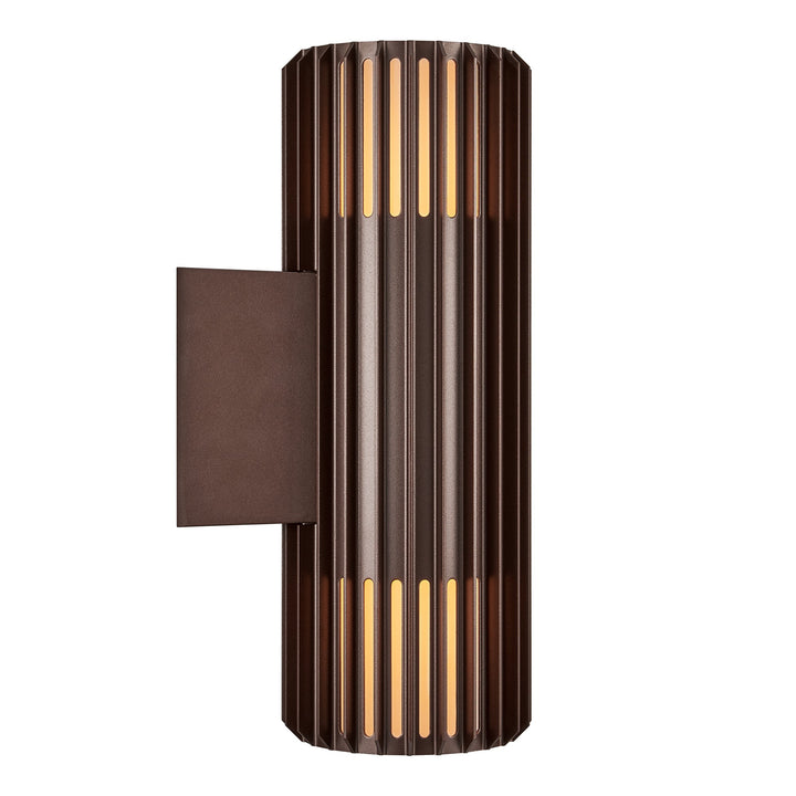 Aludra | Wall | Double Wall Light Brown Seaside Metallic