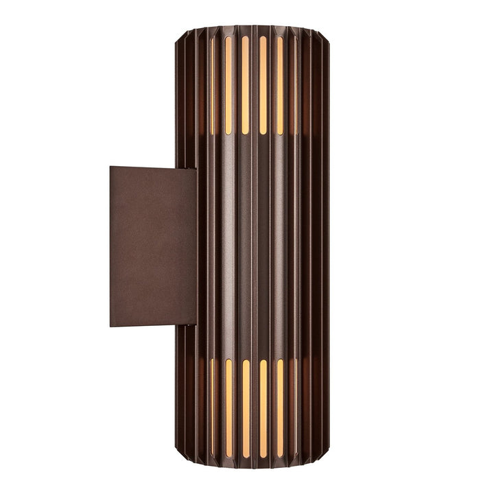 Aludra | Wall | Double Wall Light Brown Seaside Metallic