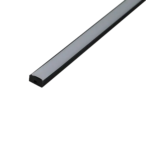 Ansell 2 m surface-mounted LED profile 17×8 mm in black