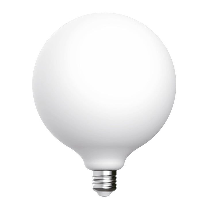 LED Porcelain Oversized Globe Bulb G150 7W 640LM E27 Satin 2700K RA95 Dimmable