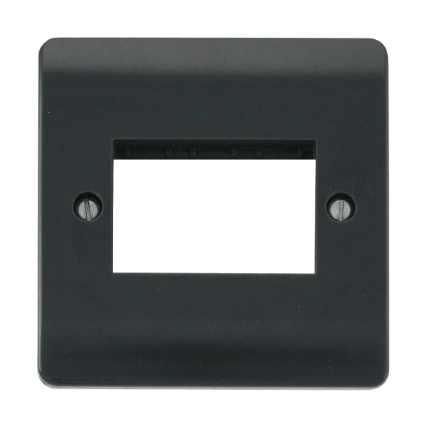 MiniGrid 1 Gang Plate Triple Aperture - Prisma Lighting