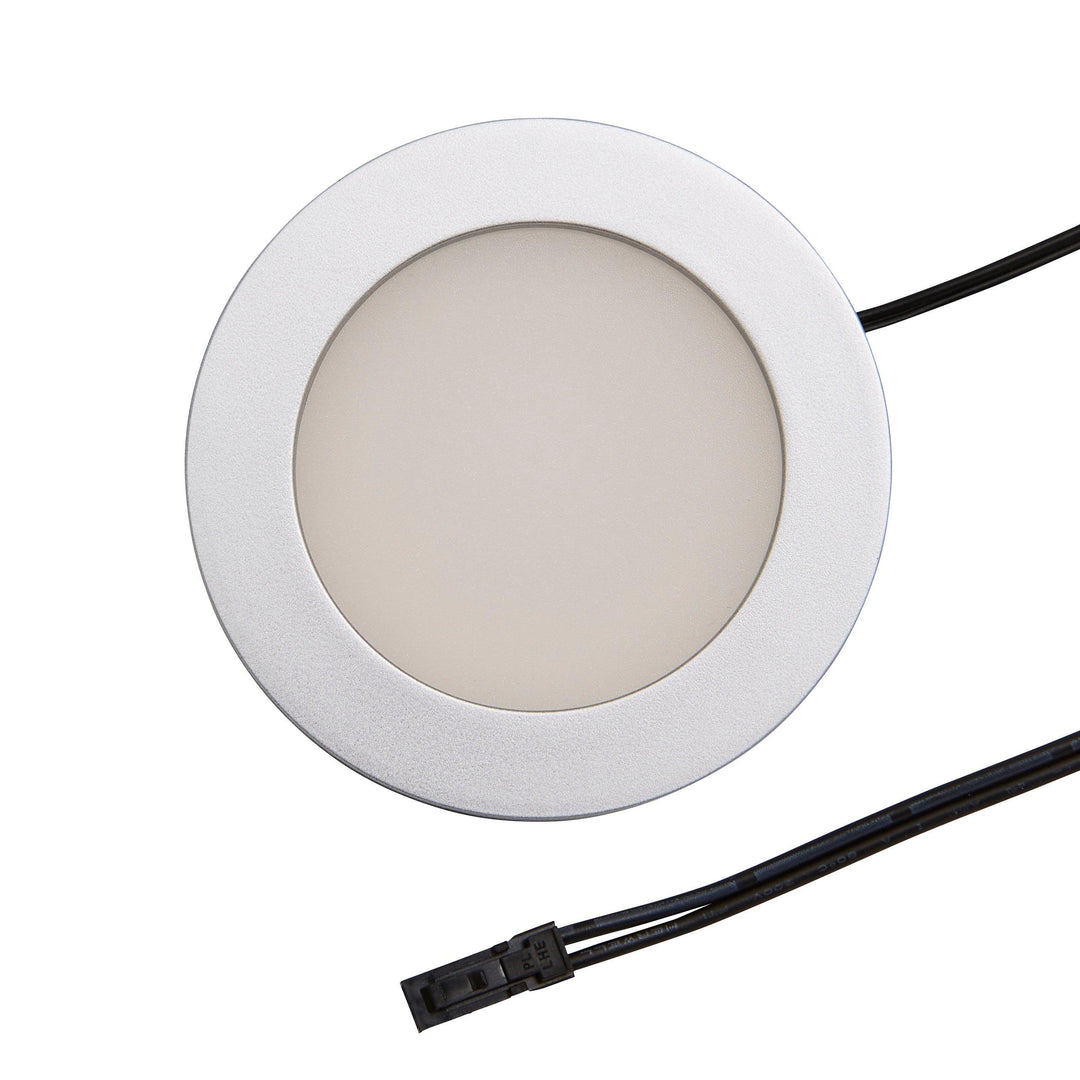 Konect 1.8w 65mm Round Undercabinet Light SF/RC 3000k - Prisma Lighting