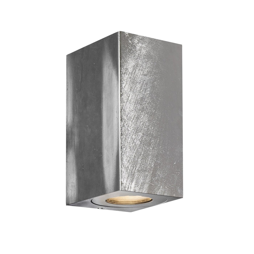 Canto Maxi Kubi 2 Wall Light | Galvanized