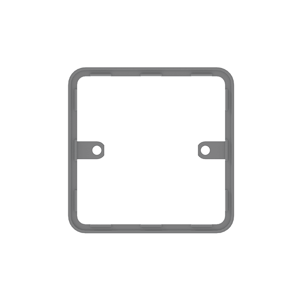 Click Smart+ Deco+ Gasket for 1 Gang, 10mm in Grey - Prisma Lighting