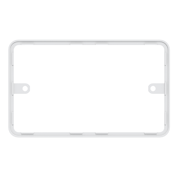 Click Smart+ Deco+ Gasket for 2 Gang, 10mm in White - Prisma Lighting