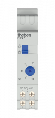 Timeguard ELPA7: Electronic Time Switch for DIN Rail Installation - Prisma Lighting