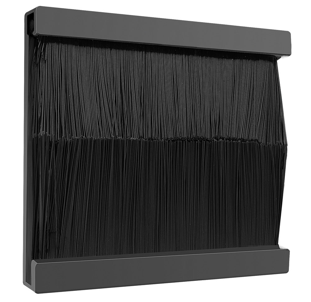 BG Euro Module Twin Brush Outlet - Prisma Lighting