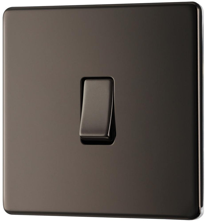 Screwless Flatplate Single Switch, 20A 16AX 2 Way - Prisma Lighting