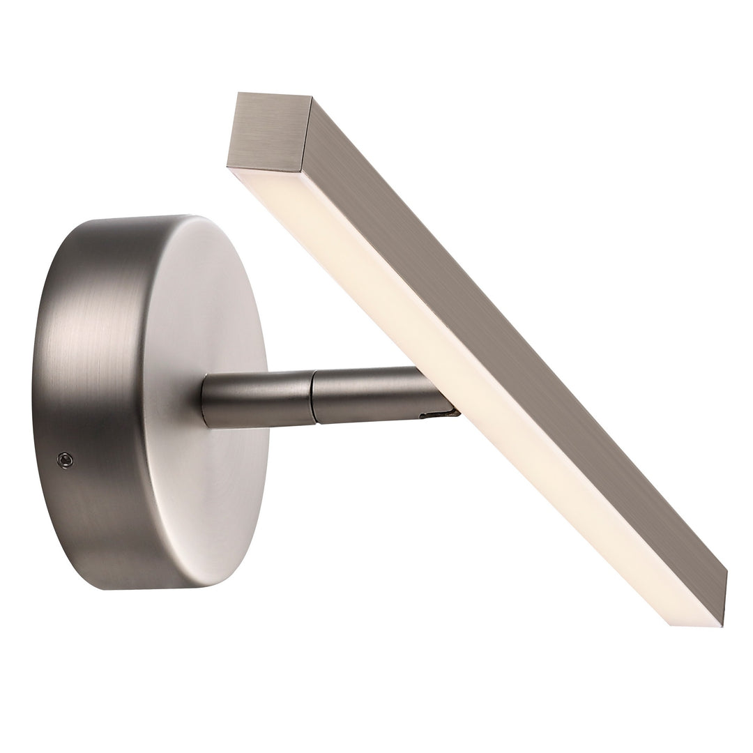 Ip S13 40 | Wall Light | Brushed Steel 2410401032