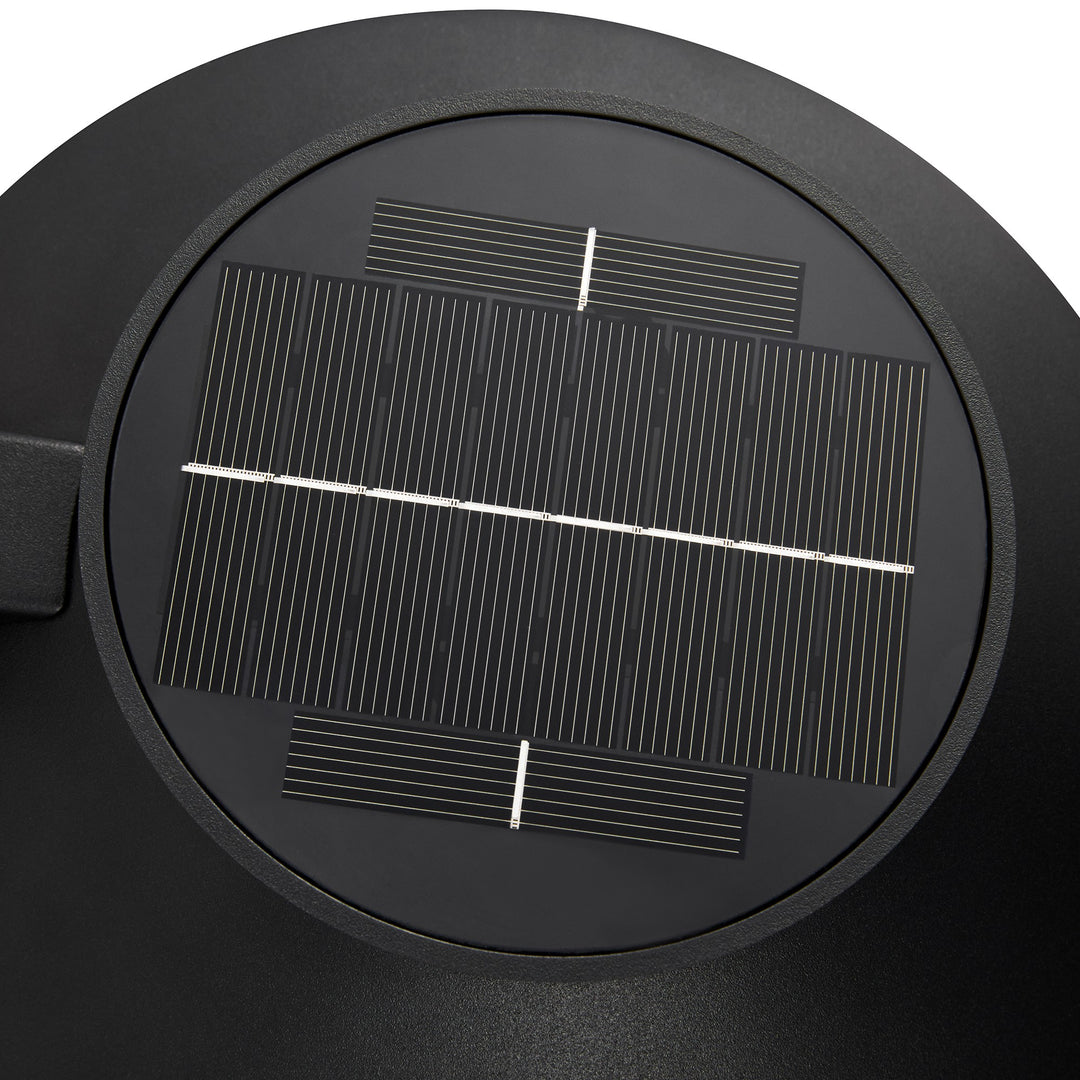 Justina Wall | Solar Light | Black