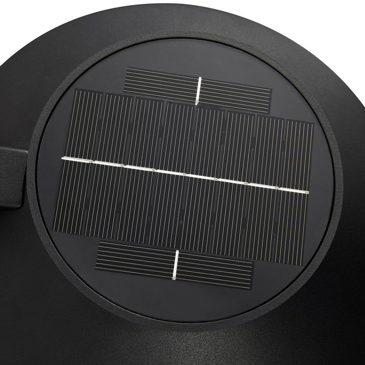 Justina Wall | Solar Light | Black
