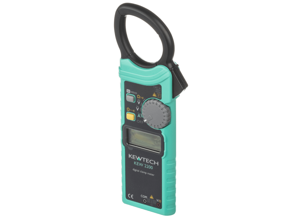Kewtech KEW2200 Digital AC Clamp Meter - Prisma Lighting