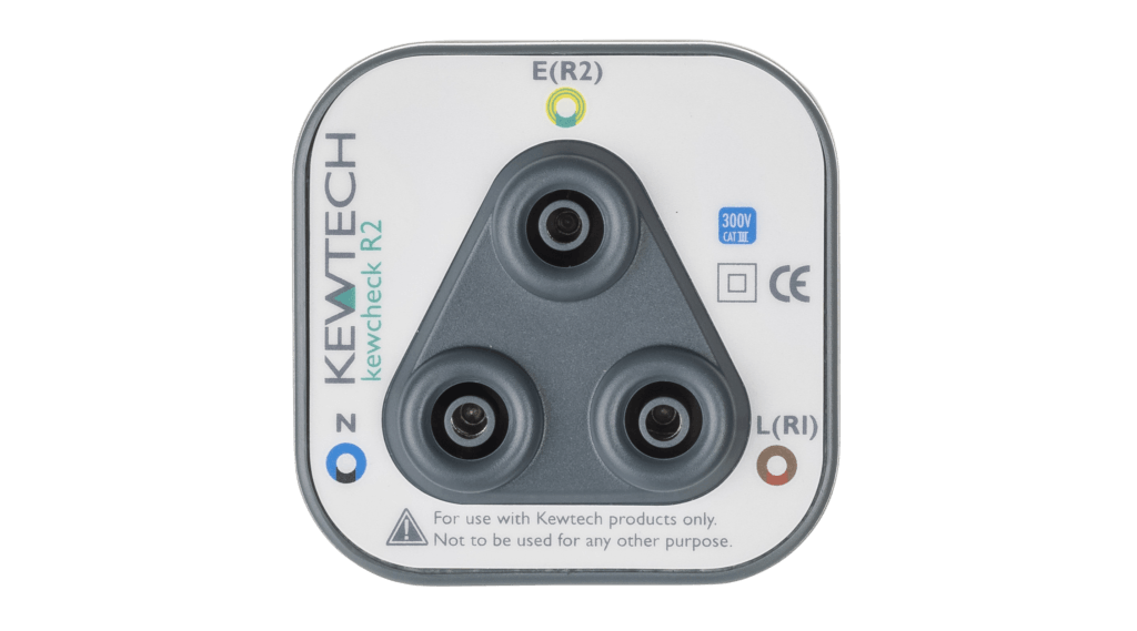 Kewtech KEWCHECKR2 Socket Testing Adapter - Prisma Lighting