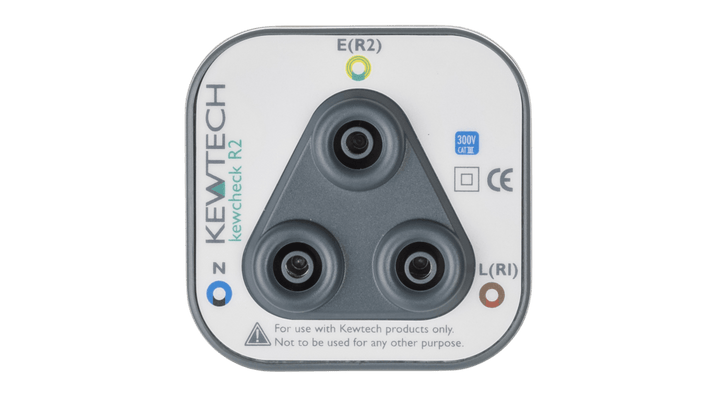 Kewtech KEWCHECKR2 Socket Testing Adapter - Prisma Lighting