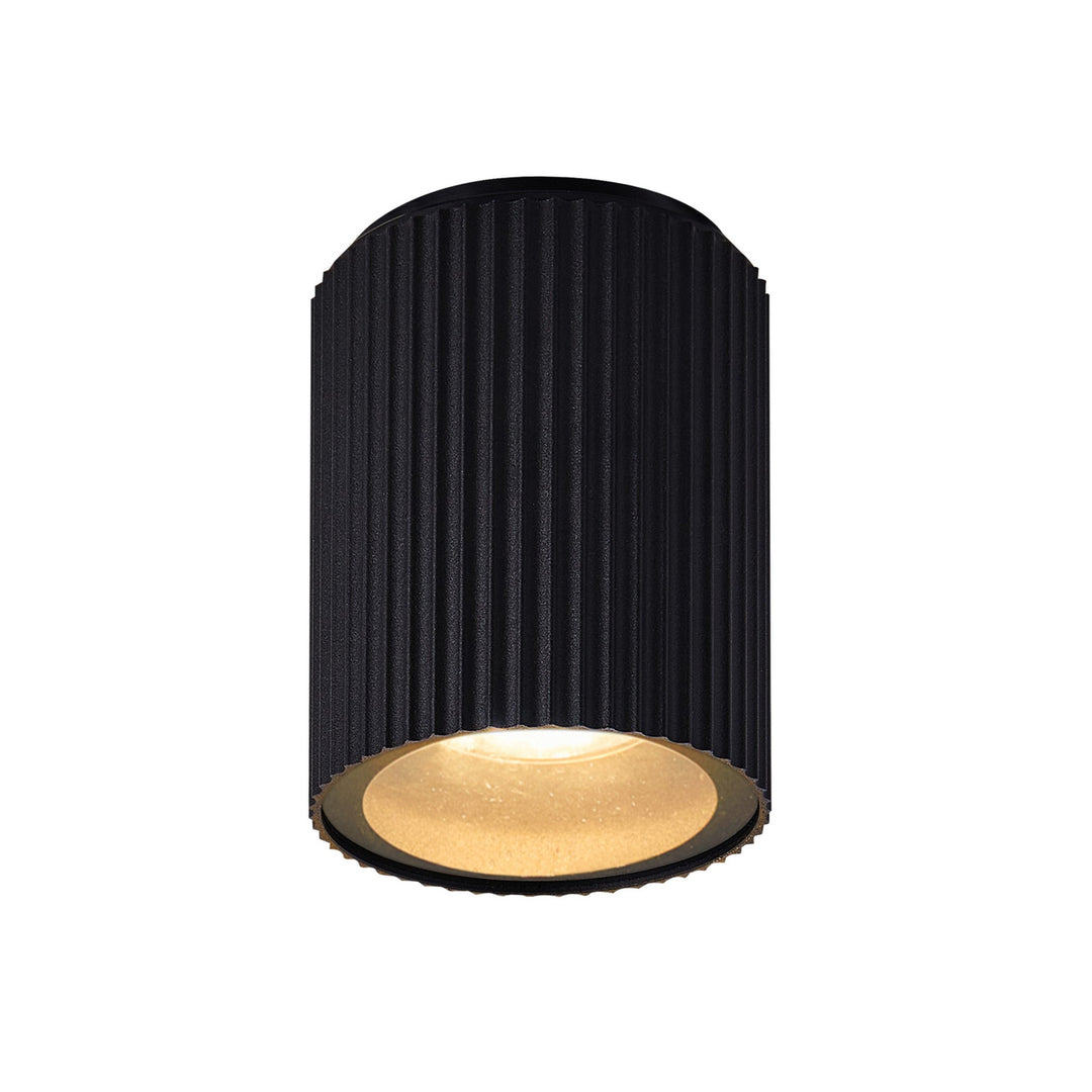 Kyklop Ripple Ceiling Gu10 Black 2518316003