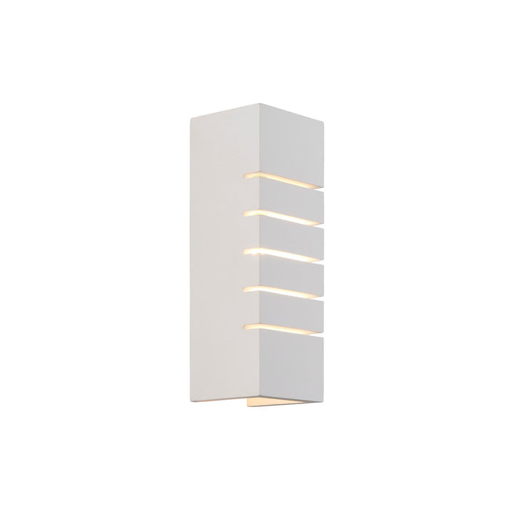 Lancio Square | Wall Light | White