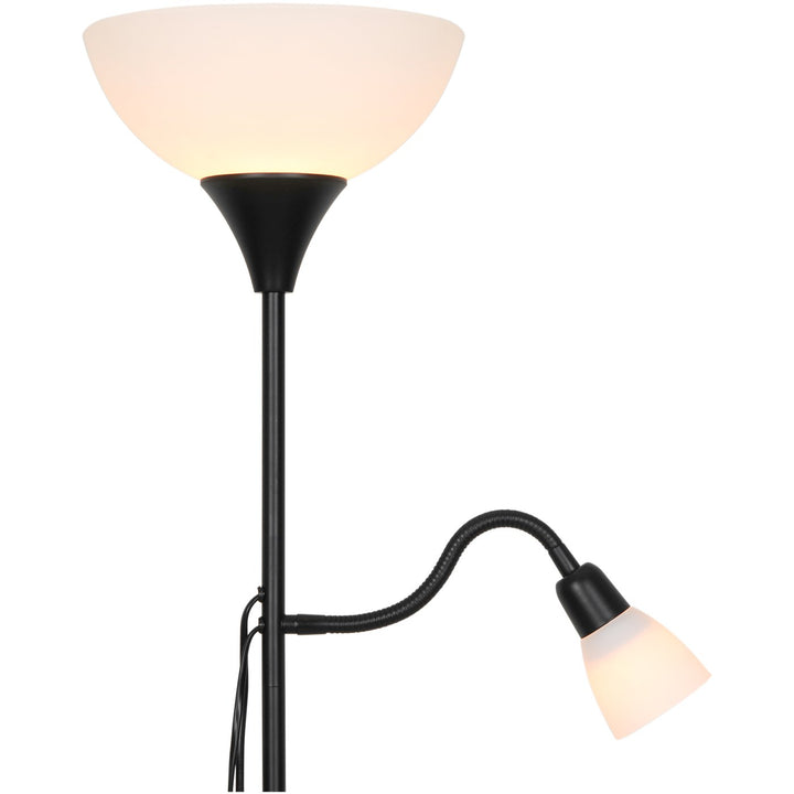 Lauria Floor E27 Plus E14 Black