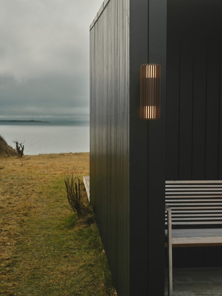 Aludra | Wall | Double Wall Light Brown Seaside Metallic