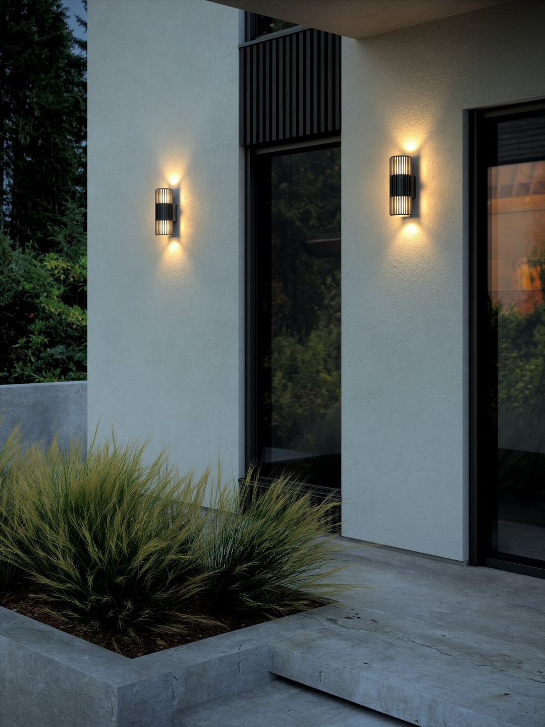 Aludra | Wall | Double Wall Light Seaside Black