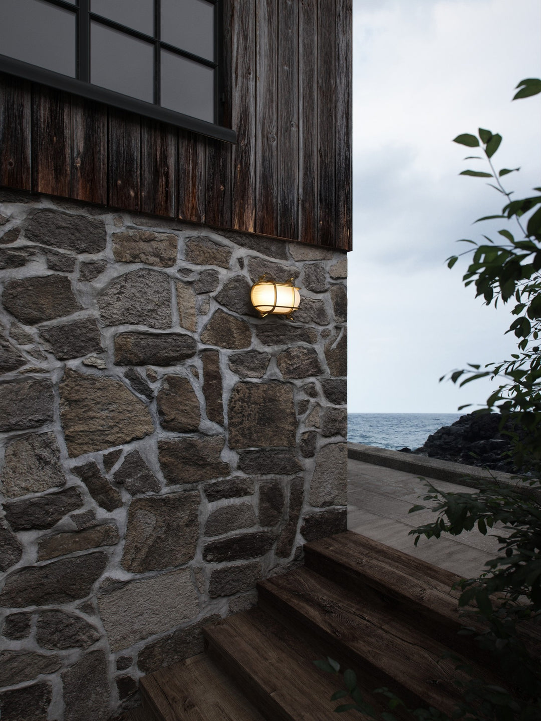 Helford | Wall | Brass