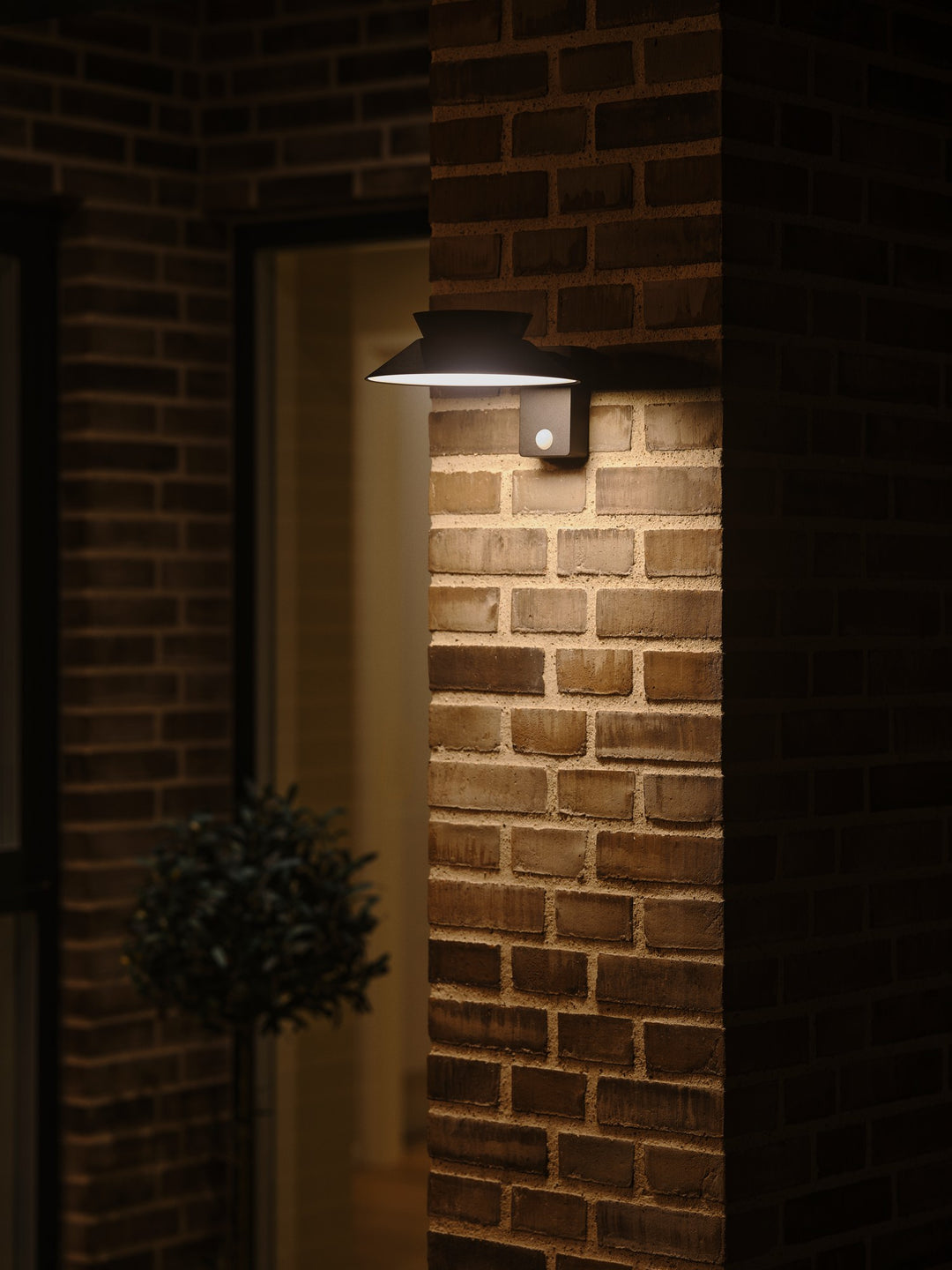 Justina Wall | Solar Light | Black