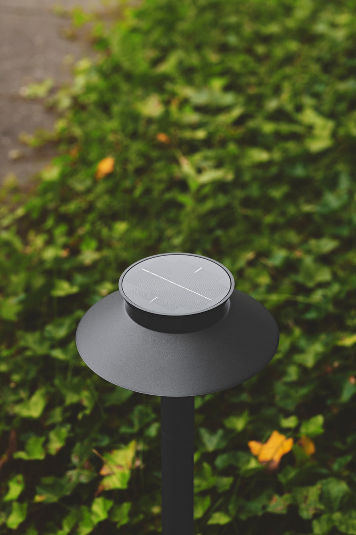 Justina Garden | Solar Light | Black