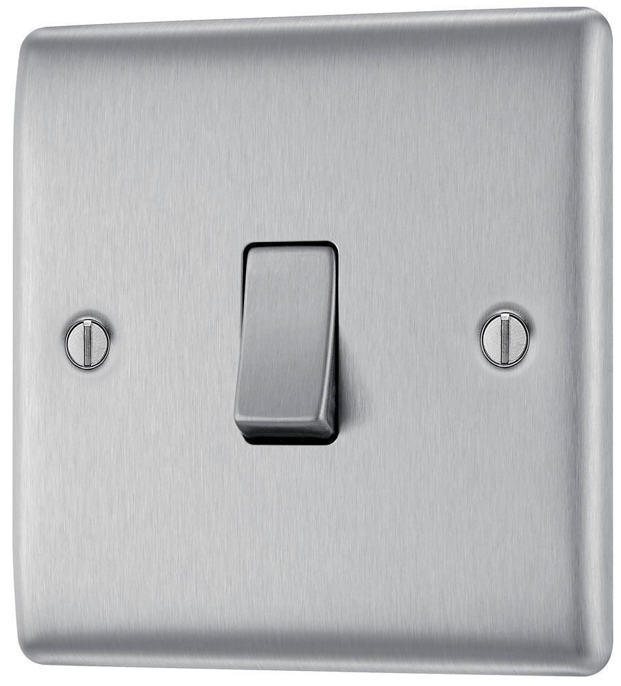 Nexus Metal Intermediate Light Switch, 20A 16AX - Prisma Lighting