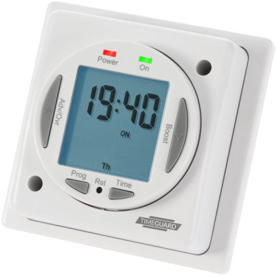 Timeguard NTT03: Compact Timer Switch with 24-Hour/7-Day Settings for Immersion Heaters - Prisma Lighting