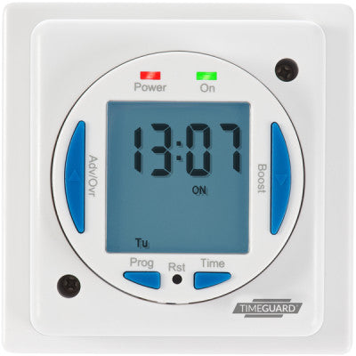 Timeguard NTT04: Compact Timer Switch with 24-Hour/7-Day Settings for General Use - Prisma Lighting