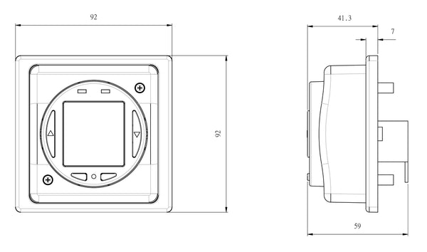 Timeguard NTT04: Compact Timer Switch with 24-Hour/7-Day Settings for General Use - Prisma Lighting