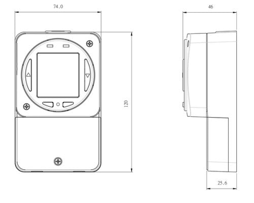 Timeguard NTT07: 7-Day Slimline Timer Switch for General Use - Prisma Lighting