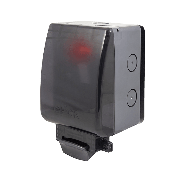 Click OA652T 13A Fused Connection Unit with Polycarbonate Cover - Prisma Lighting