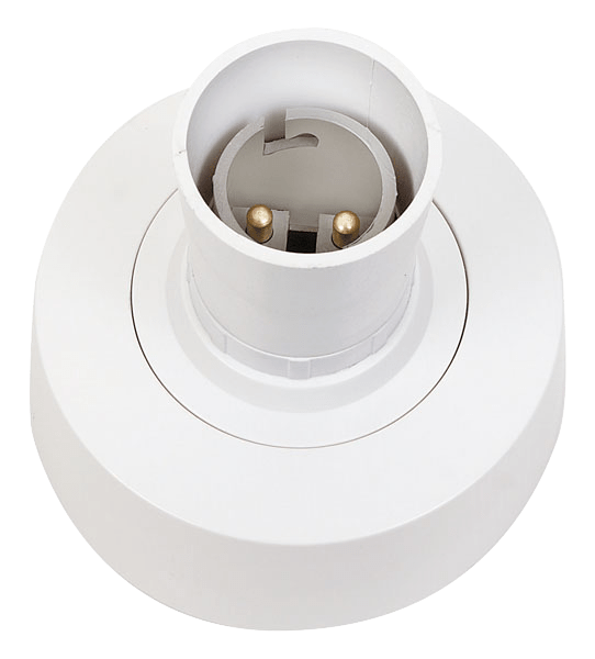 Scolmore PRC015 T2 BC Loop-In Batten Lampholder | Safe & Durable Design