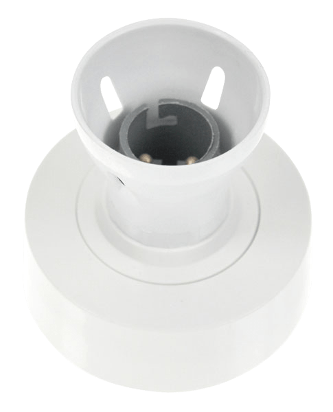 Click T2 BC Loop-In Batten Lampholder With H.O. Skirt - Prisma Lighting