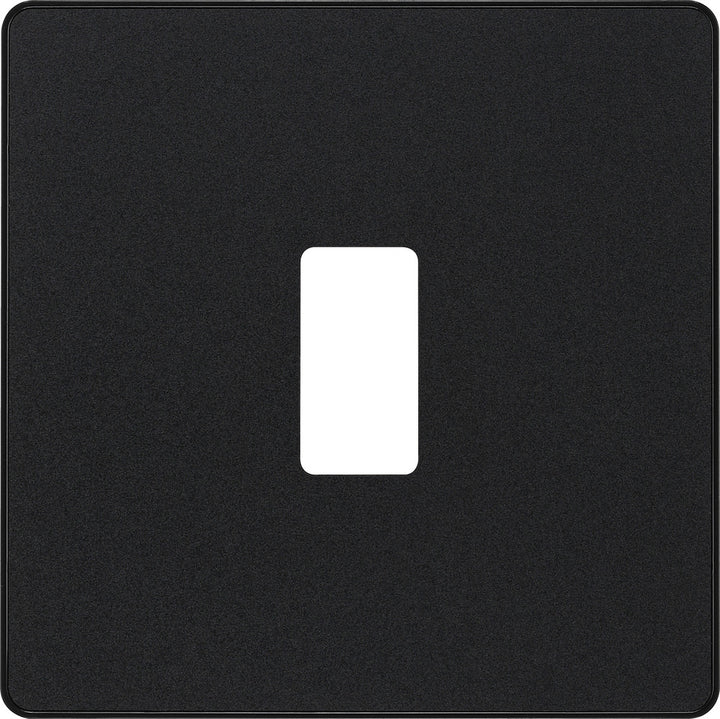 BG Grid Evolve Square Front Plate 1 Module - Prisma Lighting
