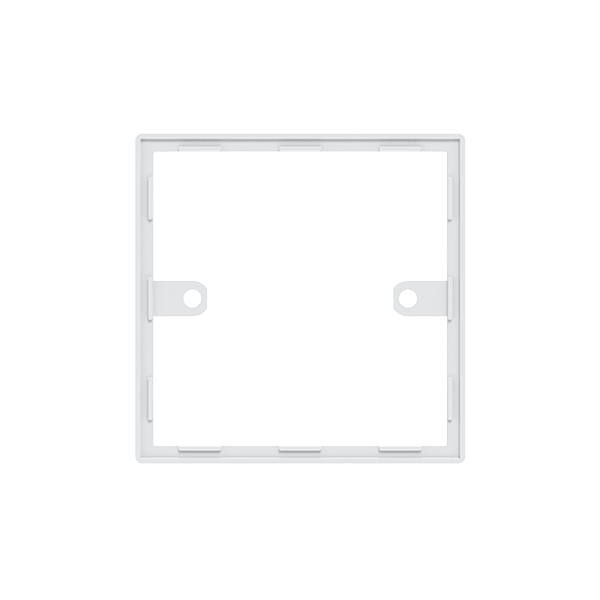 Click Smart+ Deco Gasket for 1 Gang, 10mm in White - Prisma Lighting