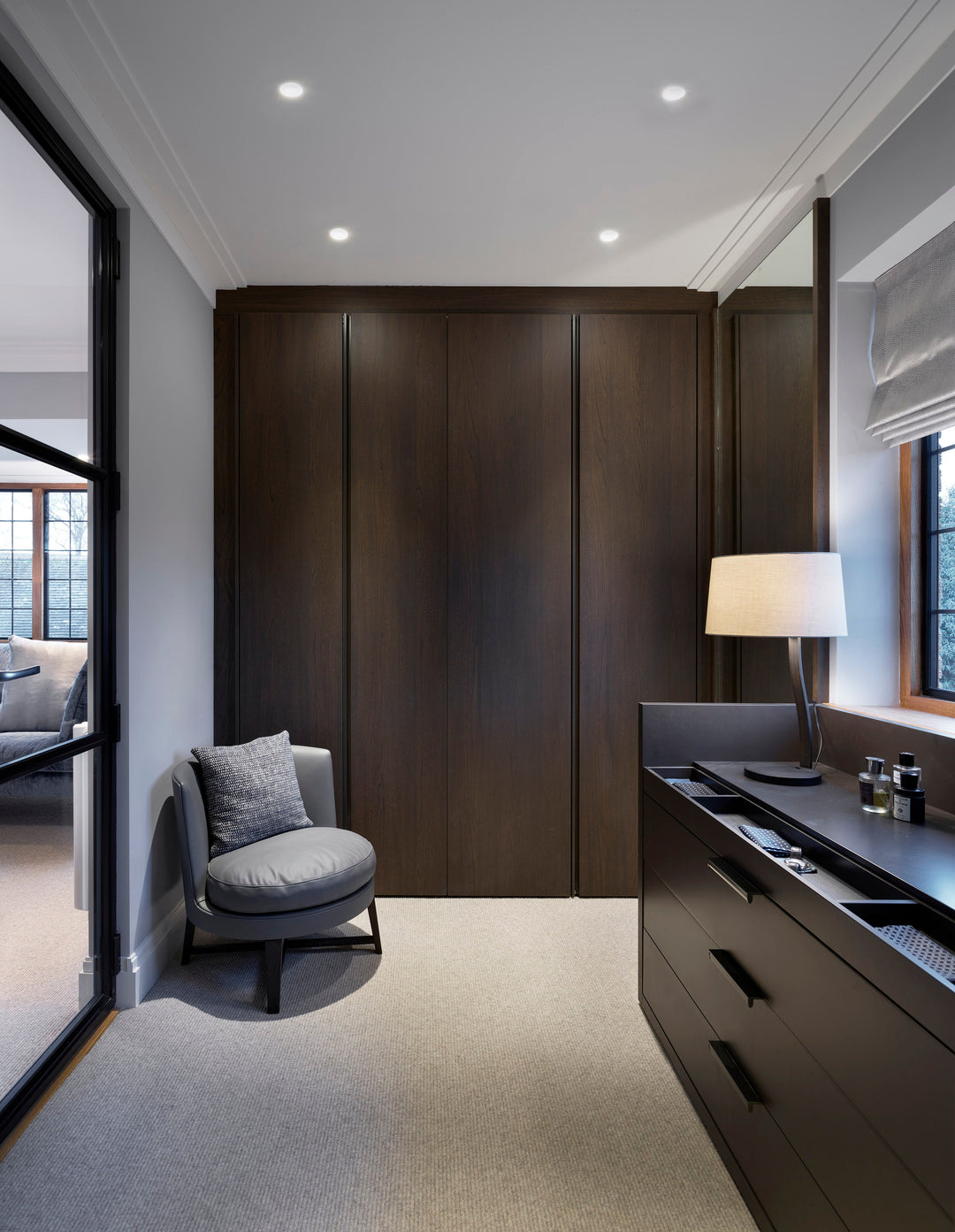 Void 55 trimless ceiling mounted downlight – interior view
