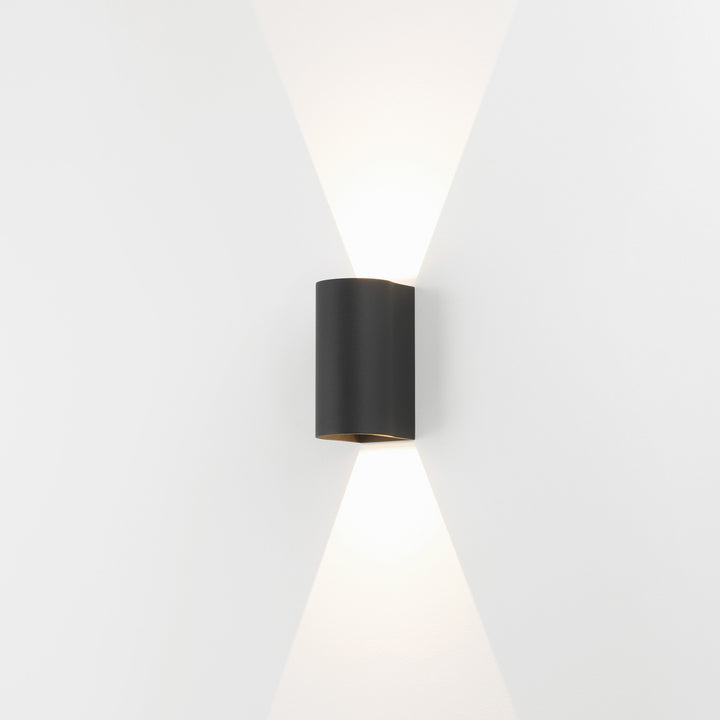 Astro Dunbar 160 LED Wall Light in Textured Black metal