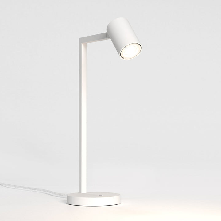 Astro Ascoli Desk Table Light in Matt Black, Matt White, Matt Nickel, and Bronze – Adjustable Desk Lamp