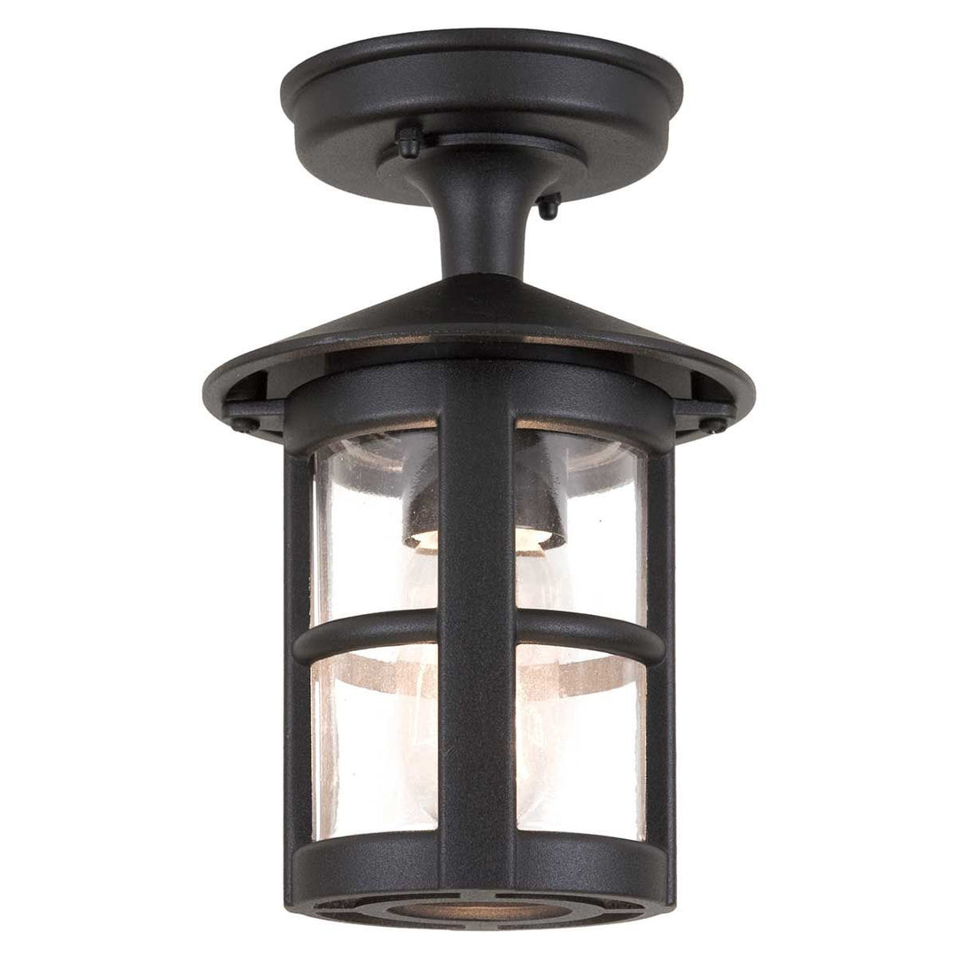 Norlys Hereford 1 Light Porch Lantern BL21A-BLACK Black
