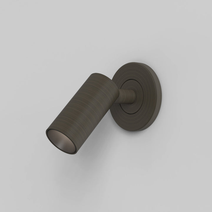 Astro Micro Recess Unswitched reading light in Bronze finish