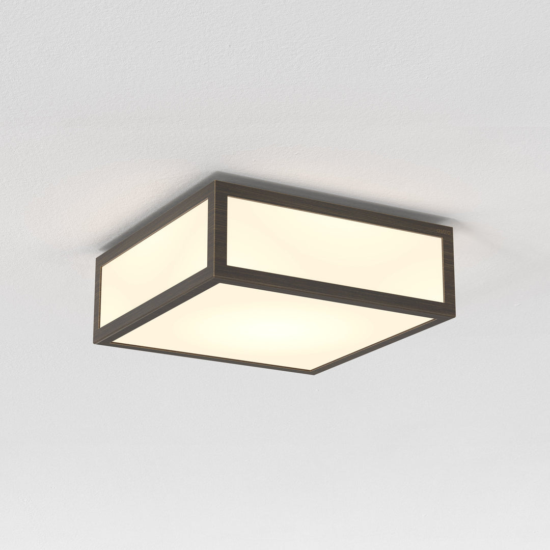 Astro Mashiko 200 Square ceiling light in Bronze