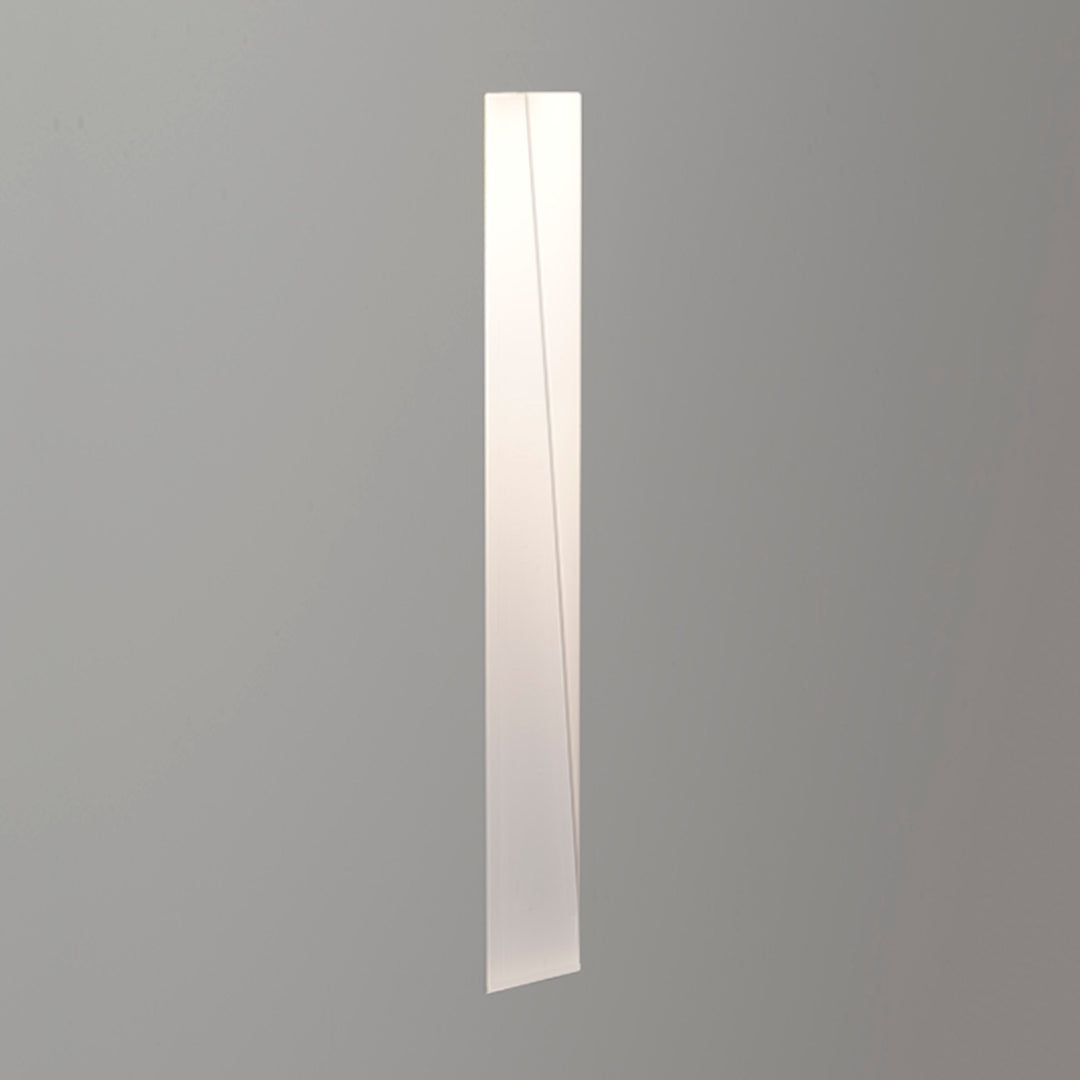 Astro Borgo Trimless 200 LED Marker Light in Matt White – Minimalist Recessed Wall Light