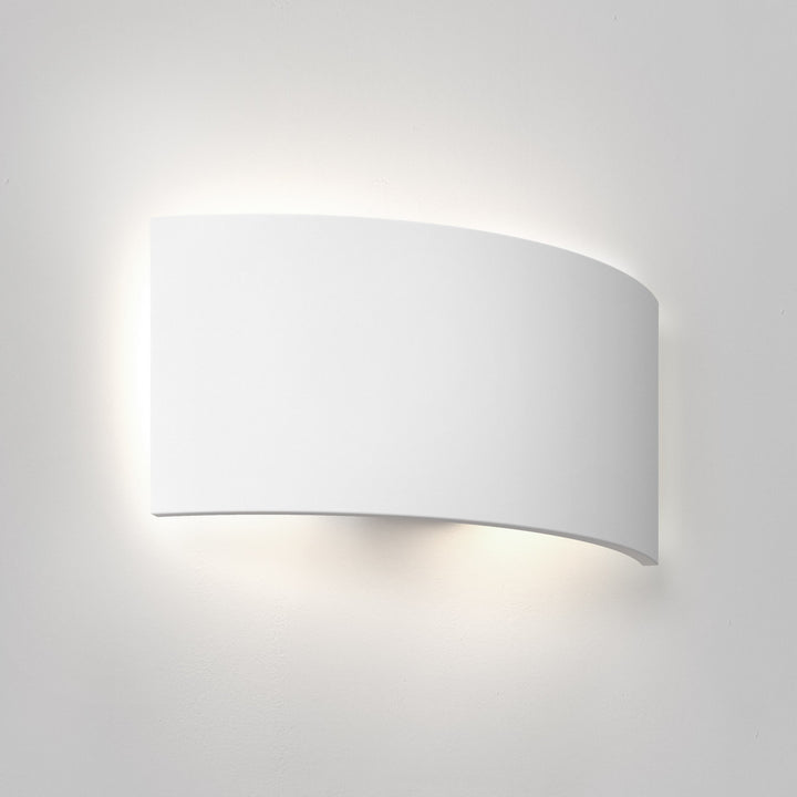 Astro Comino 320 Plaster Wall Light in painted plaster finish