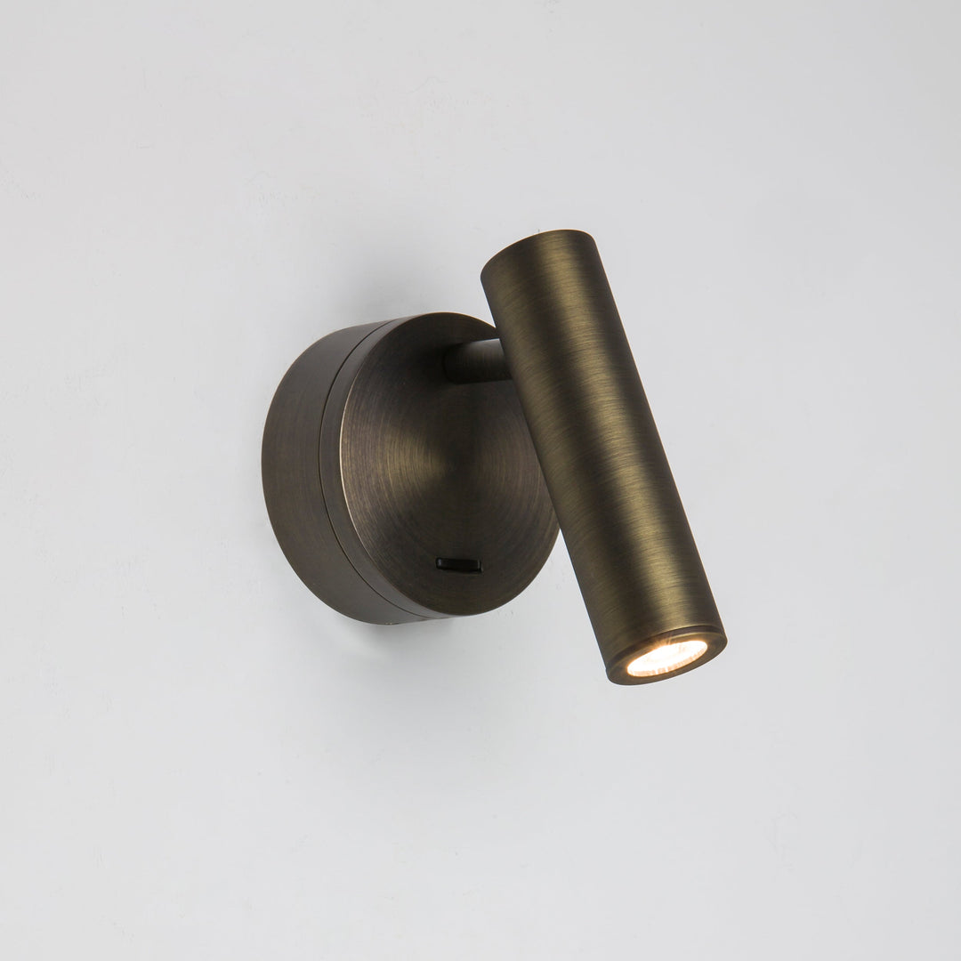 Astro Enna Surface LED Wall Light in Matt Black  
Astro Enna Surface LED Wall Light in Bronze finish