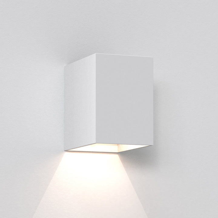 Astro Oslo 100 LED wall light in Textured White