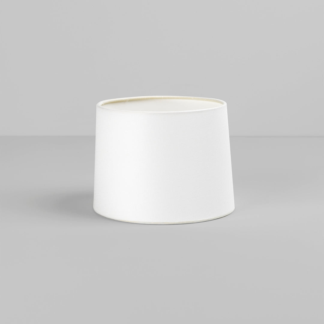 White fabric variant of Tapered Drum 177—crisp and minimal