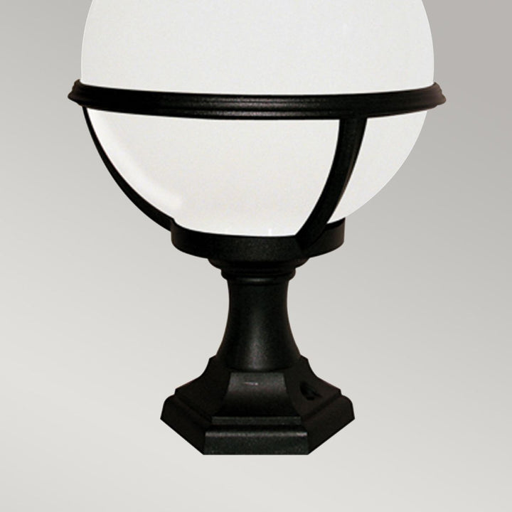 Norlys Glenbeigh 1 Light Pedestal/Porch Lantern GLENBEIGH-PED-PO Black